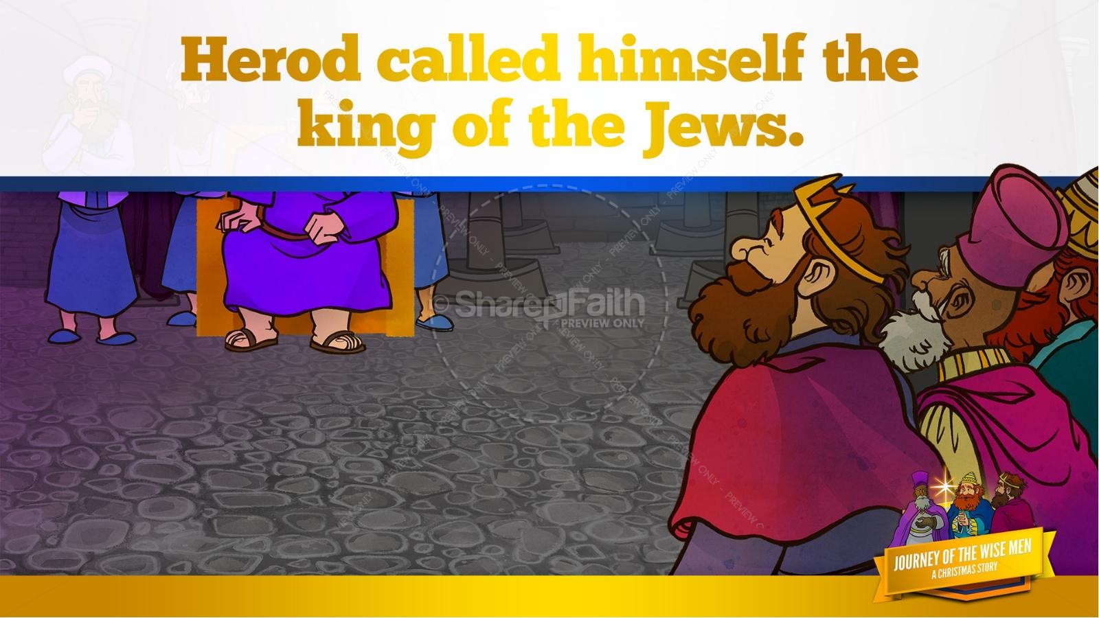 Matthew 2 Journey of the Wise Men: The Magi Christmas Story Kids Bible Lesson Thumbnail 24