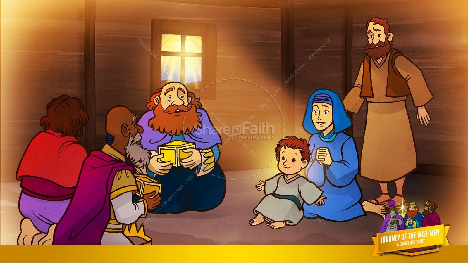 Matthew 2 Journey of the Wise Men: The Magi Christmas Story Kids Bible Lesson Thumbnail 30