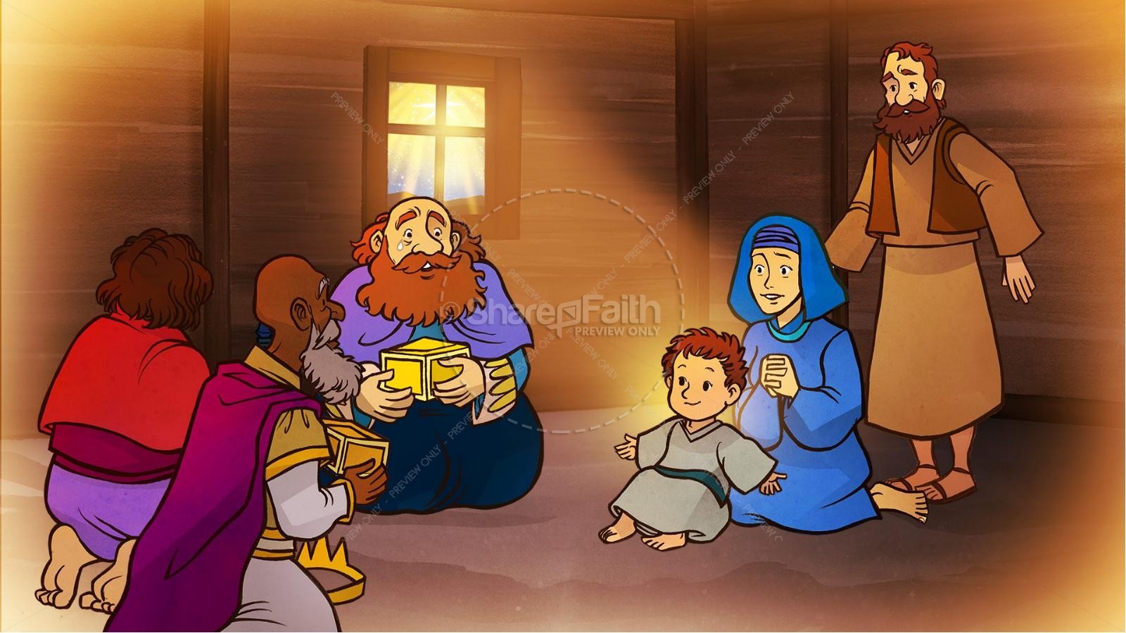 Matthew 2 Journey of the Wise Men: The Magi Christmas Story Kids Bible Lesson Thumbnail 7