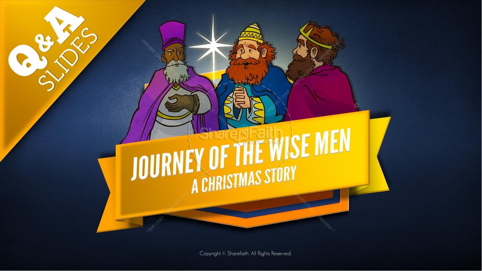 Matthew 2 Journey of the Wise Men: The Magi Christmas Story Kids Bible Lesson Thumbnail 9