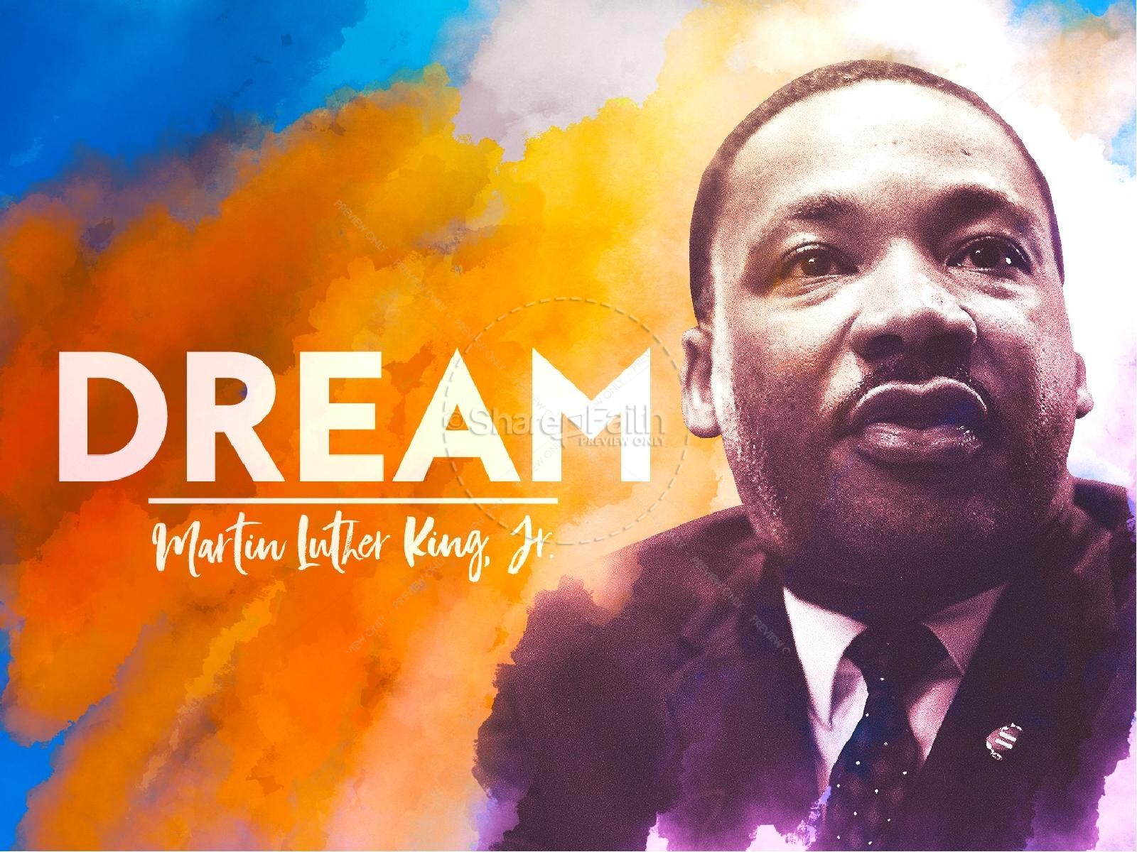 I Have A Dream Martin Luther King Sermon PowerPoint | slide 1