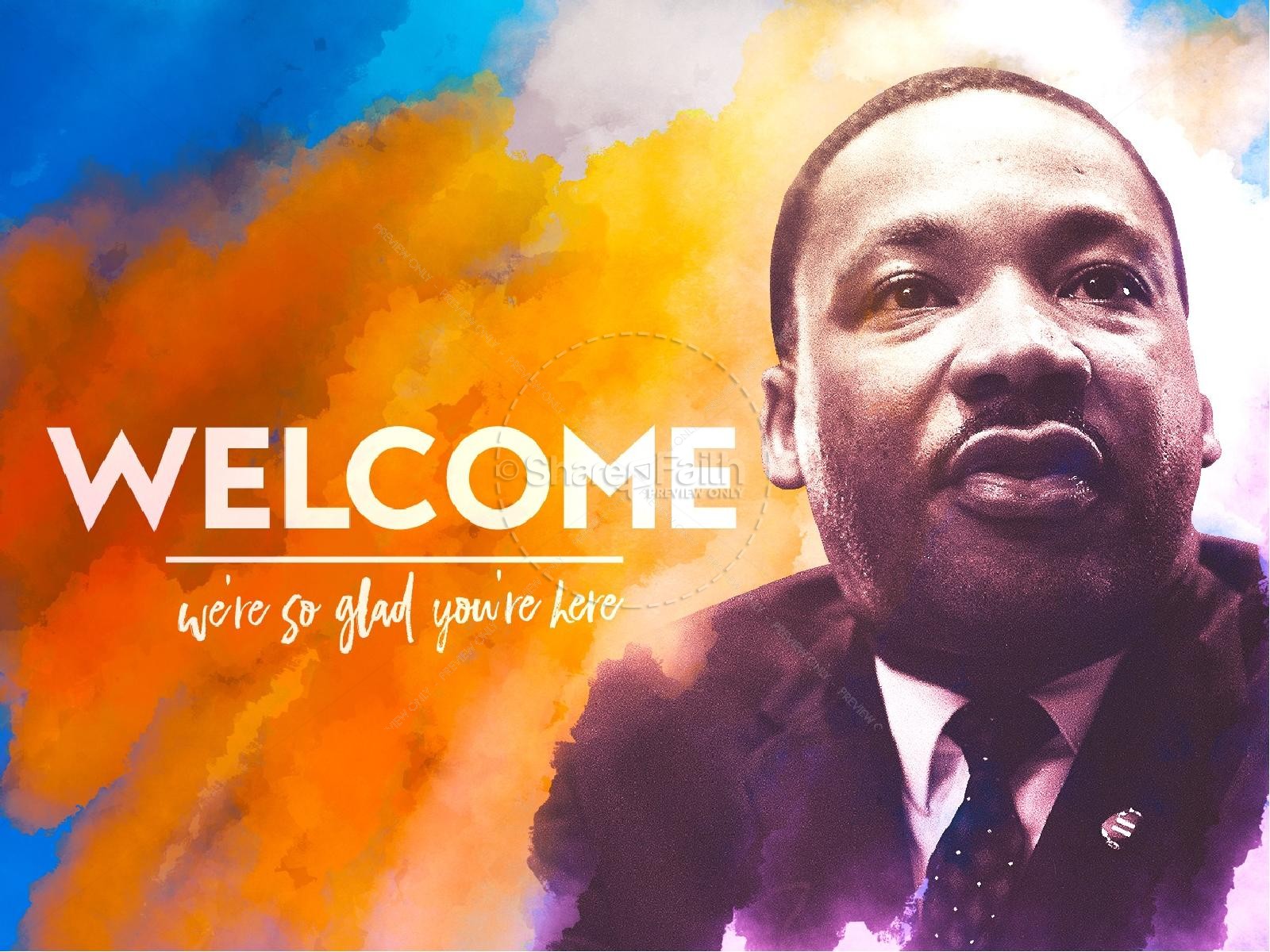 I Have A Dream Martin Luther King Sermon PowerPoint Thumbnail 3