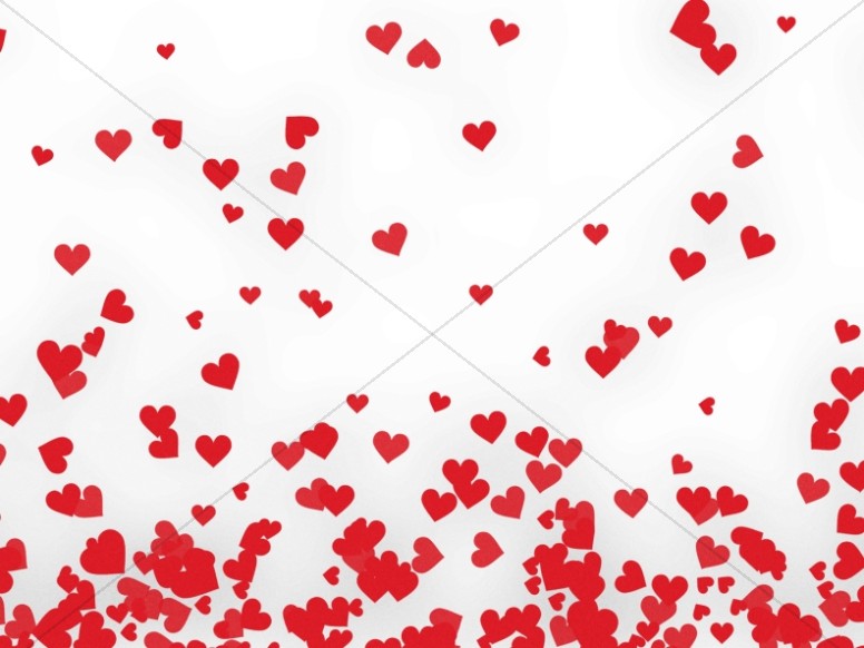 Happy Valentine's Day Love One Another Christian Worship Background Thumbnail Showcase