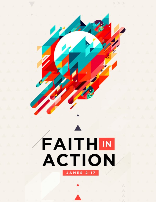 Faith In Action Church Flyer