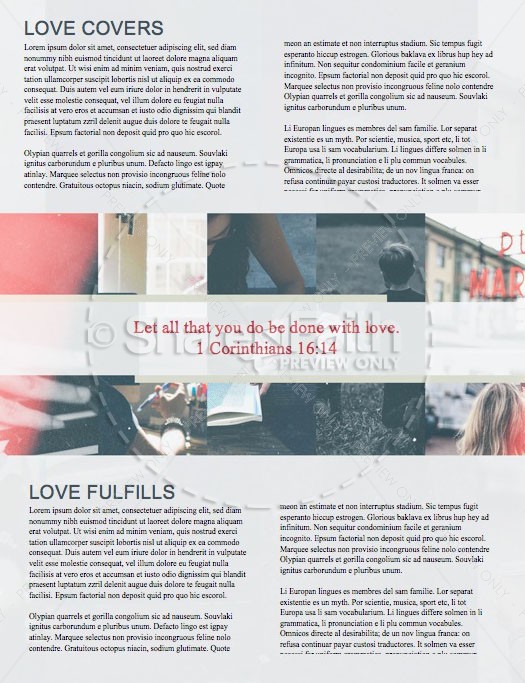 Do Everything In Love Church Newsletter | page 2