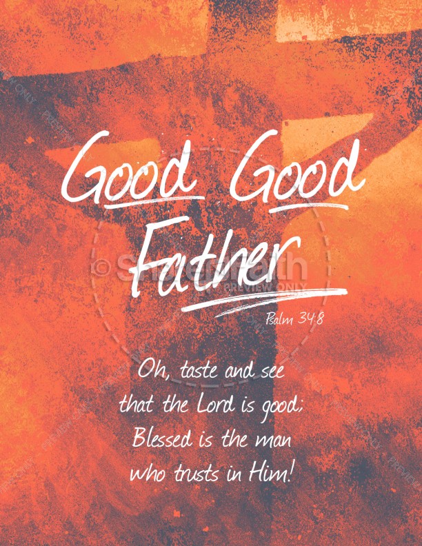Good Good Father Church Flyer Thumbnail Showcase