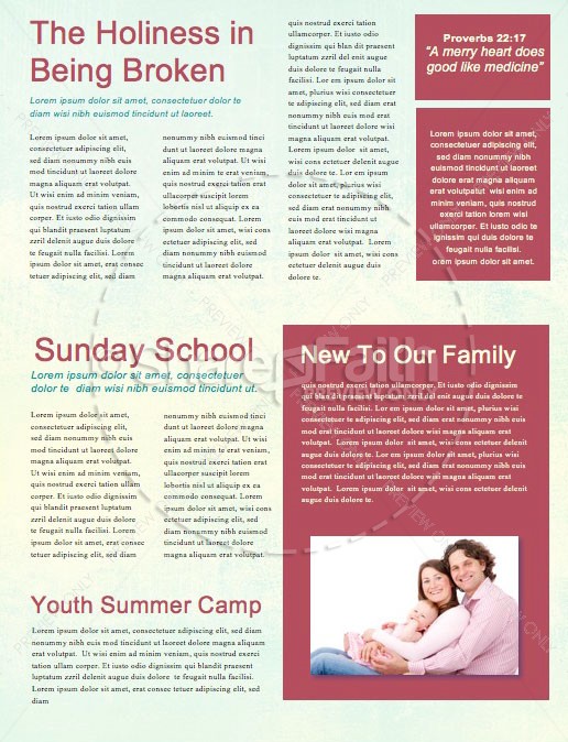 Passion For God Church Newsletter | page 2