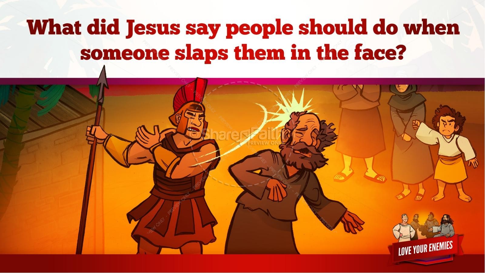 Matthew 5 Love Your Enemies Kids Bible Lesson Thumbnail 19