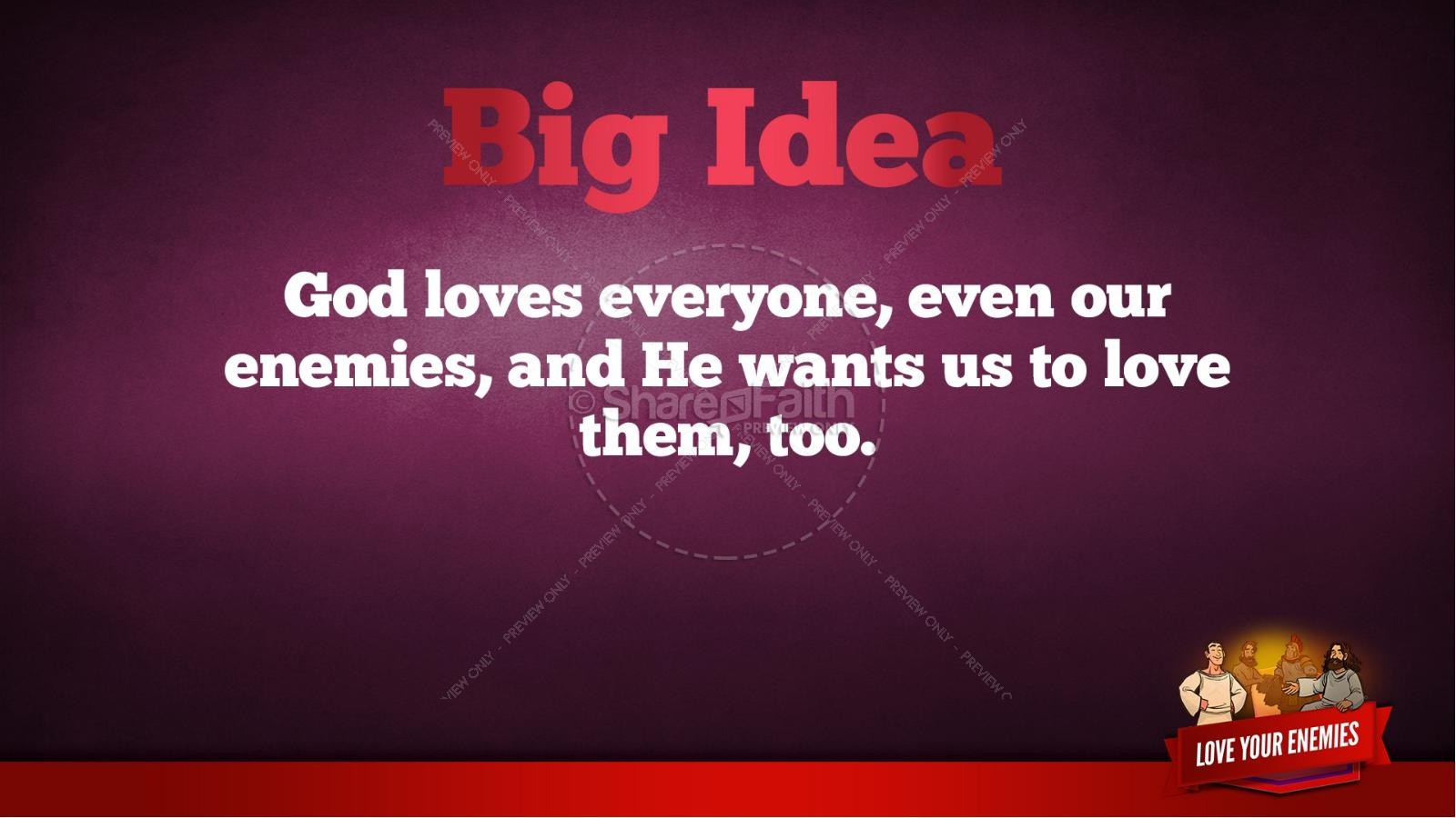 Matthew 5 Love Your Enemies Kids Bible Lesson Thumbnail 38