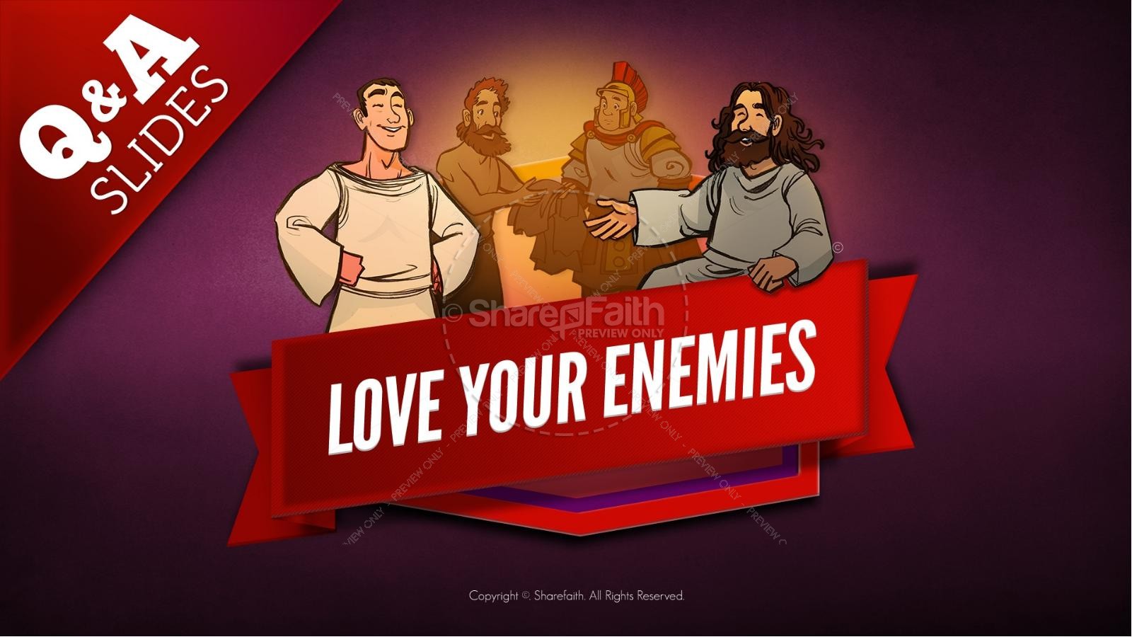 Matthew 5 Love Your Enemies Kids Bible Lesson Thumbnail 9