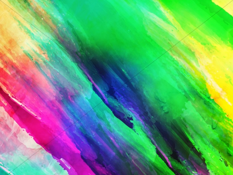 Easter Paint Splash Church Worship Background