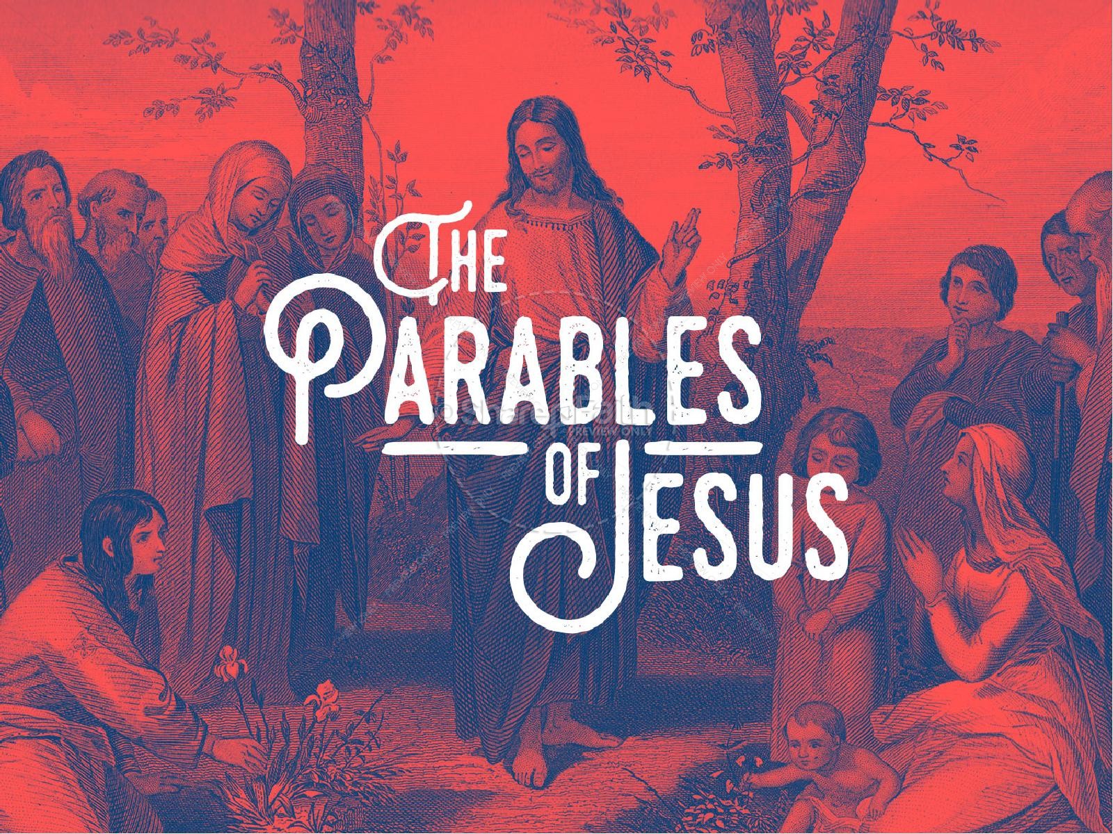 Parables of Jesus Christ Sermon PowerPoint Thumbnail 1