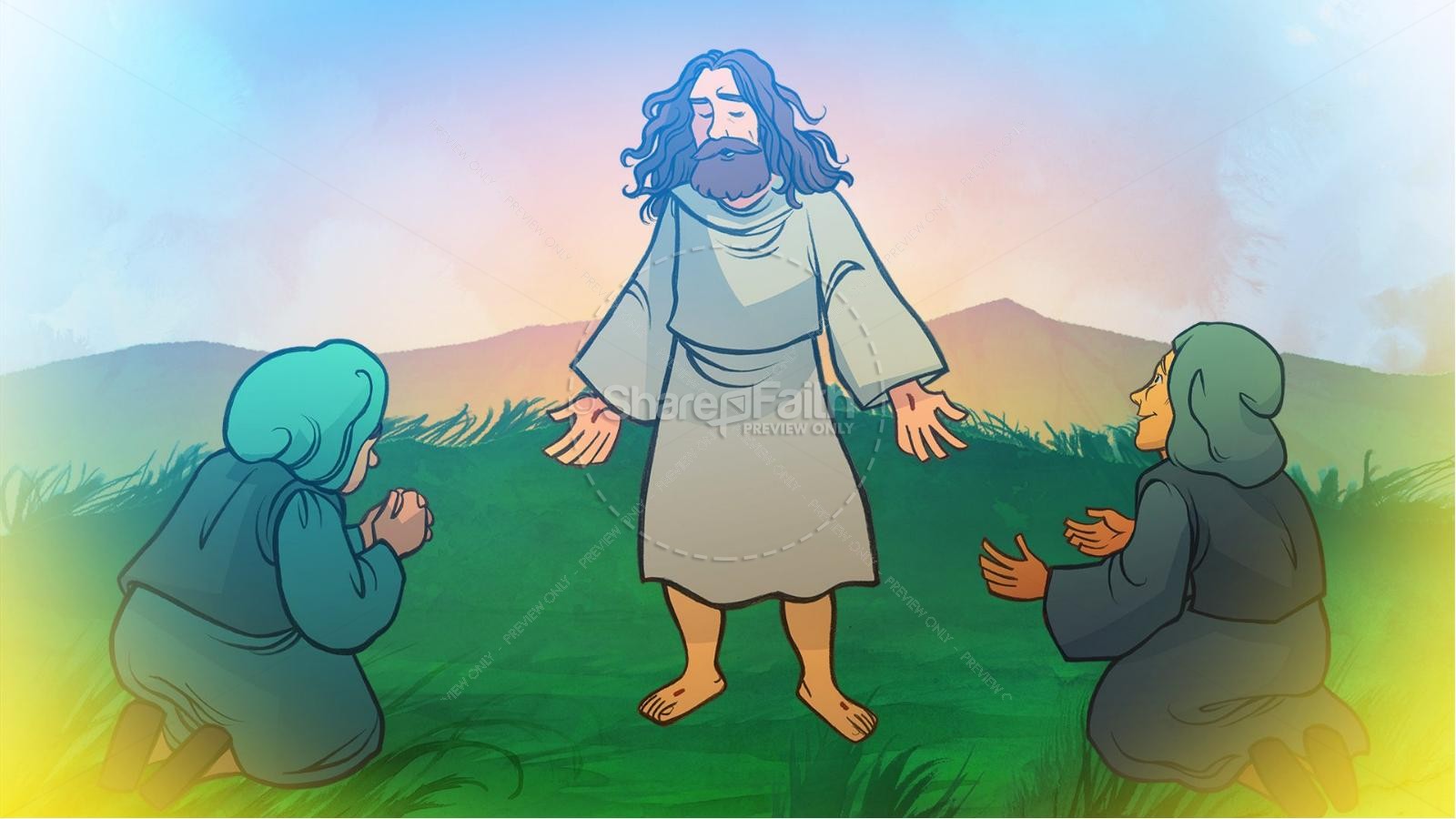 Matthew 28 He Is Risen Easter Kids Bible Lesson