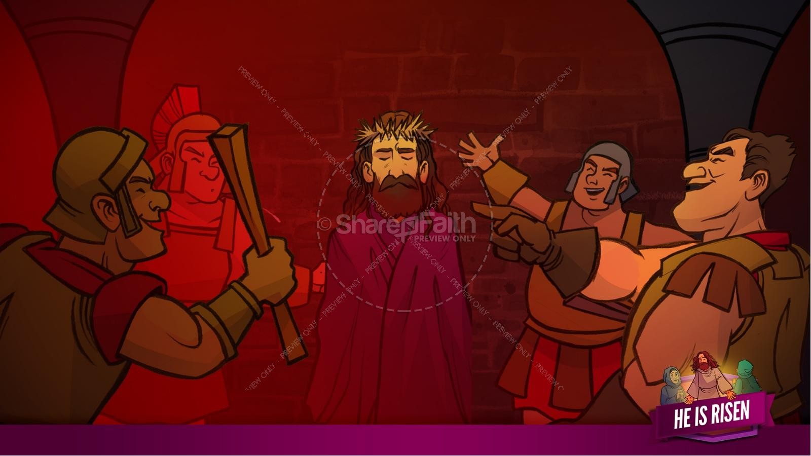 Matthew 28 He Is Risen Easter Kids Bible Lesson