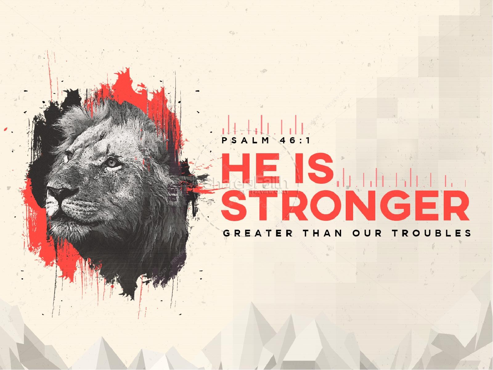 God Is Our Refuge And Strength Sermon PowerPoint