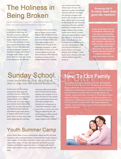 Easter Flower Church Newsletter | page 2
