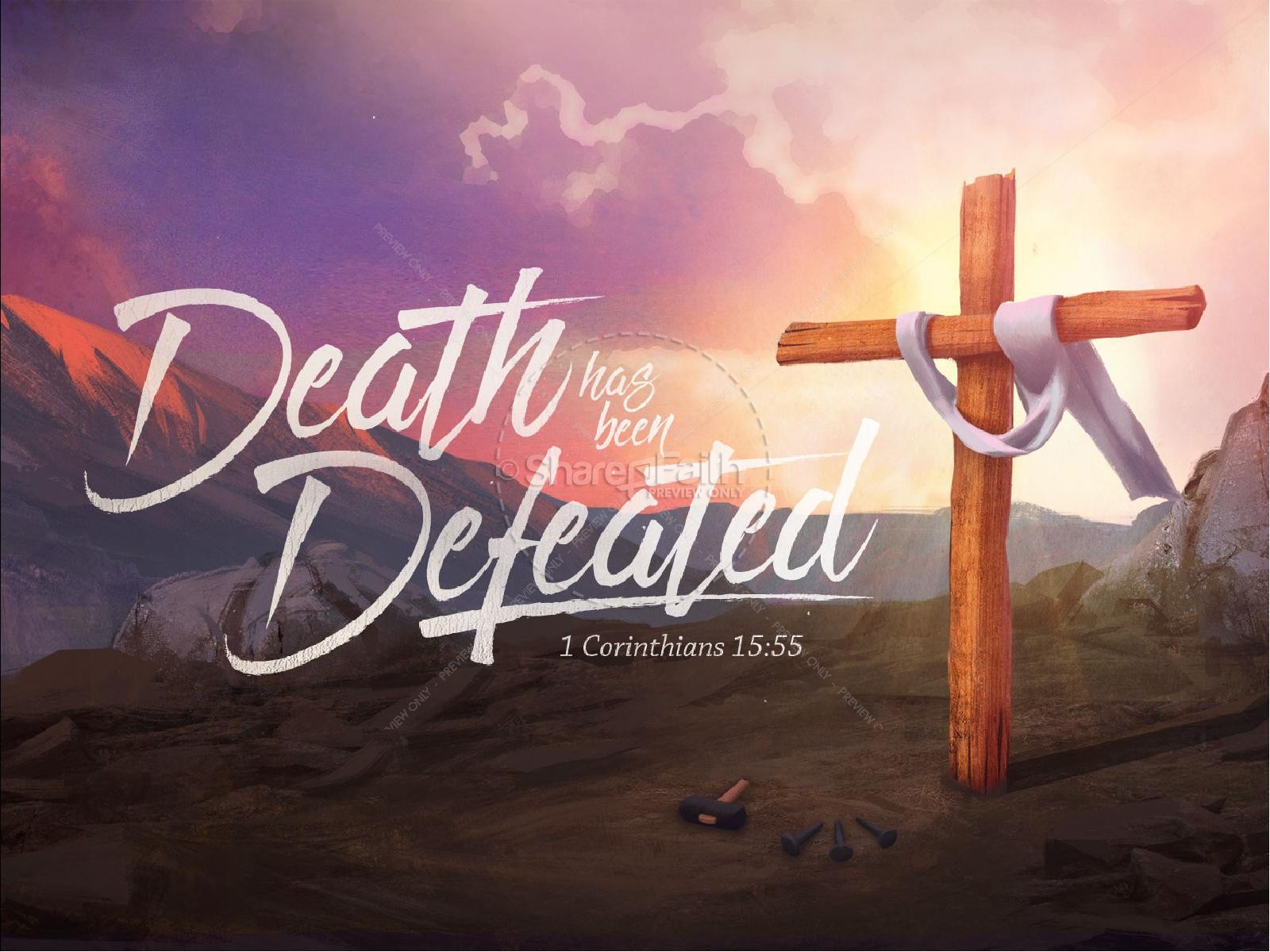 Death Has Been Defeated Easter PowerPoint