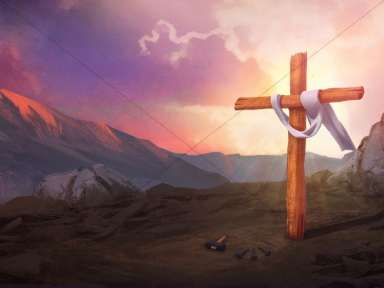 Death Has Been Defeated Easter Worship Background Thumbnail Showcase