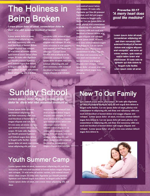 Mother's Day Blessing Church Newsletter | page 2