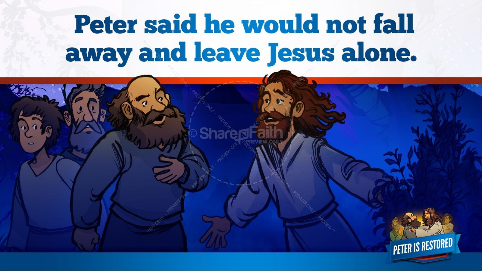 John 21 Peter Is Restored Kids Bible Lesson Thumbnail 12