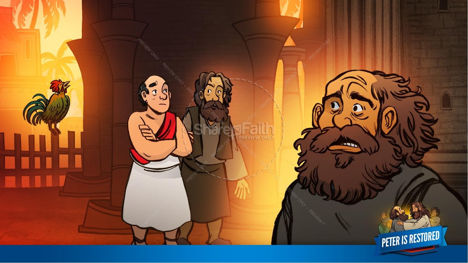 John 21 Peter Is Restored Kids Bible Lesson Thumbnail 18