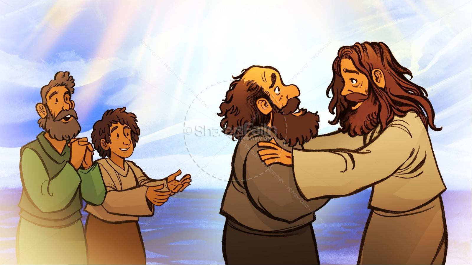 John 21 Peter Is Restored Kids Bible Lesson | slide 8