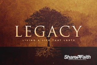 Leaving A Godly Legacy Church Motion Graphic | Church Motion Graphics