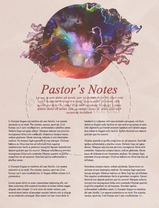 Holy Spirit Pentecost Church Newsletter | page 3