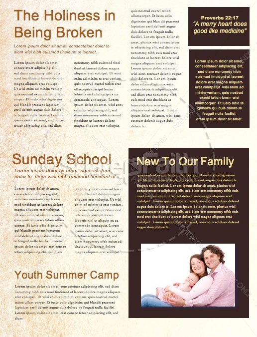 Leaving A Godly Legacy Church Newsletter | page 2