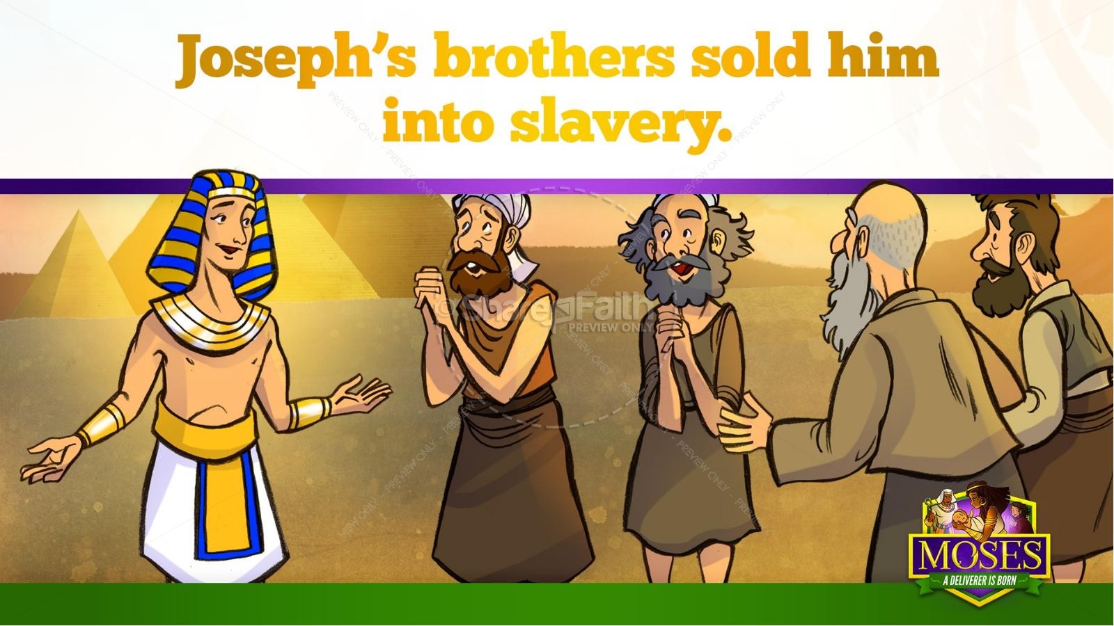 Exodus 2 Baby Moses Kids Bible Story | slide 12