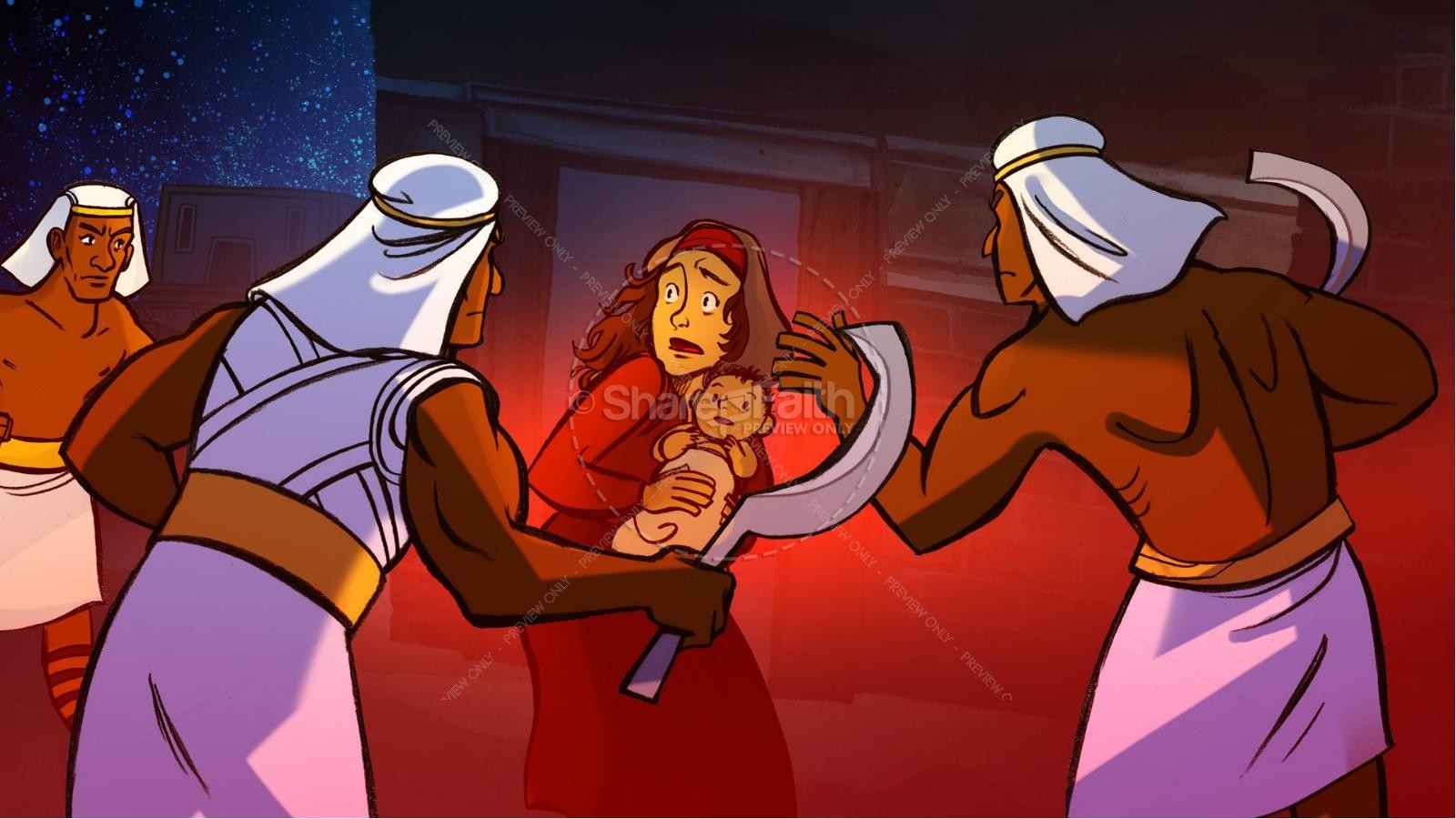 Exodus 2 Baby Moses Kids Bible Story Thumbnail 4