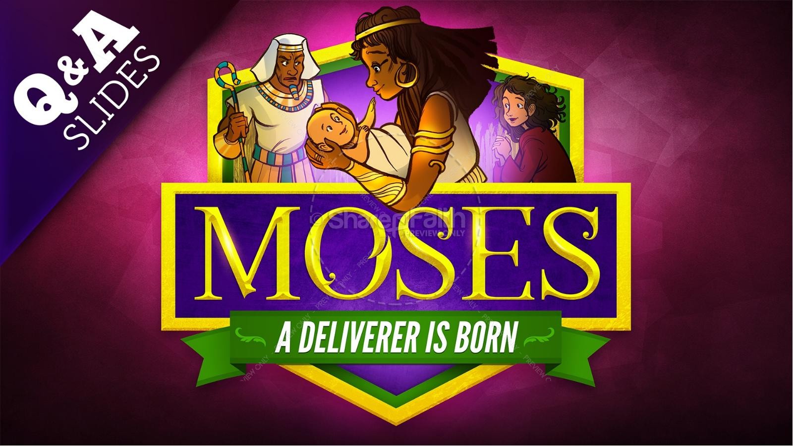 Exodus 2 Baby Moses Kids Bible Story