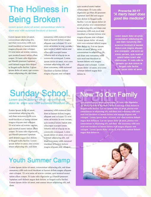 Sunday School Jelly Bean Children's Church Newsletter | page 2