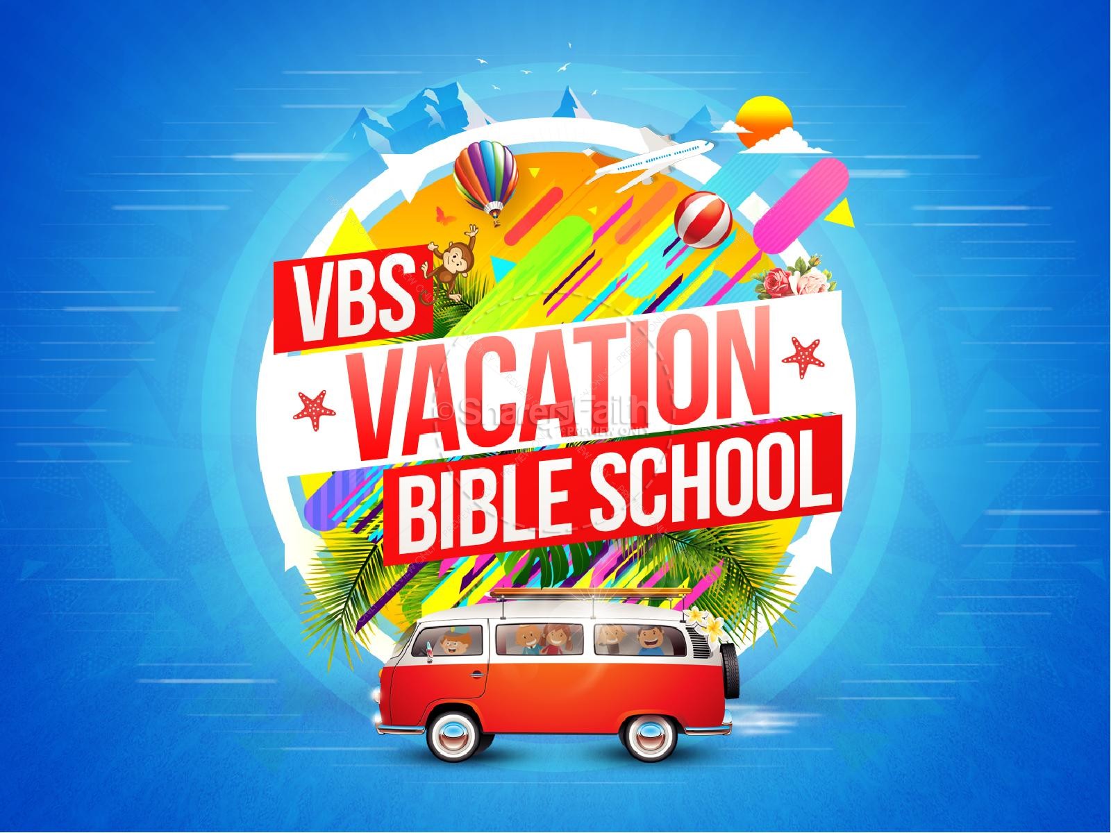 Church Vacation Bible School PowerPoint | slide 1