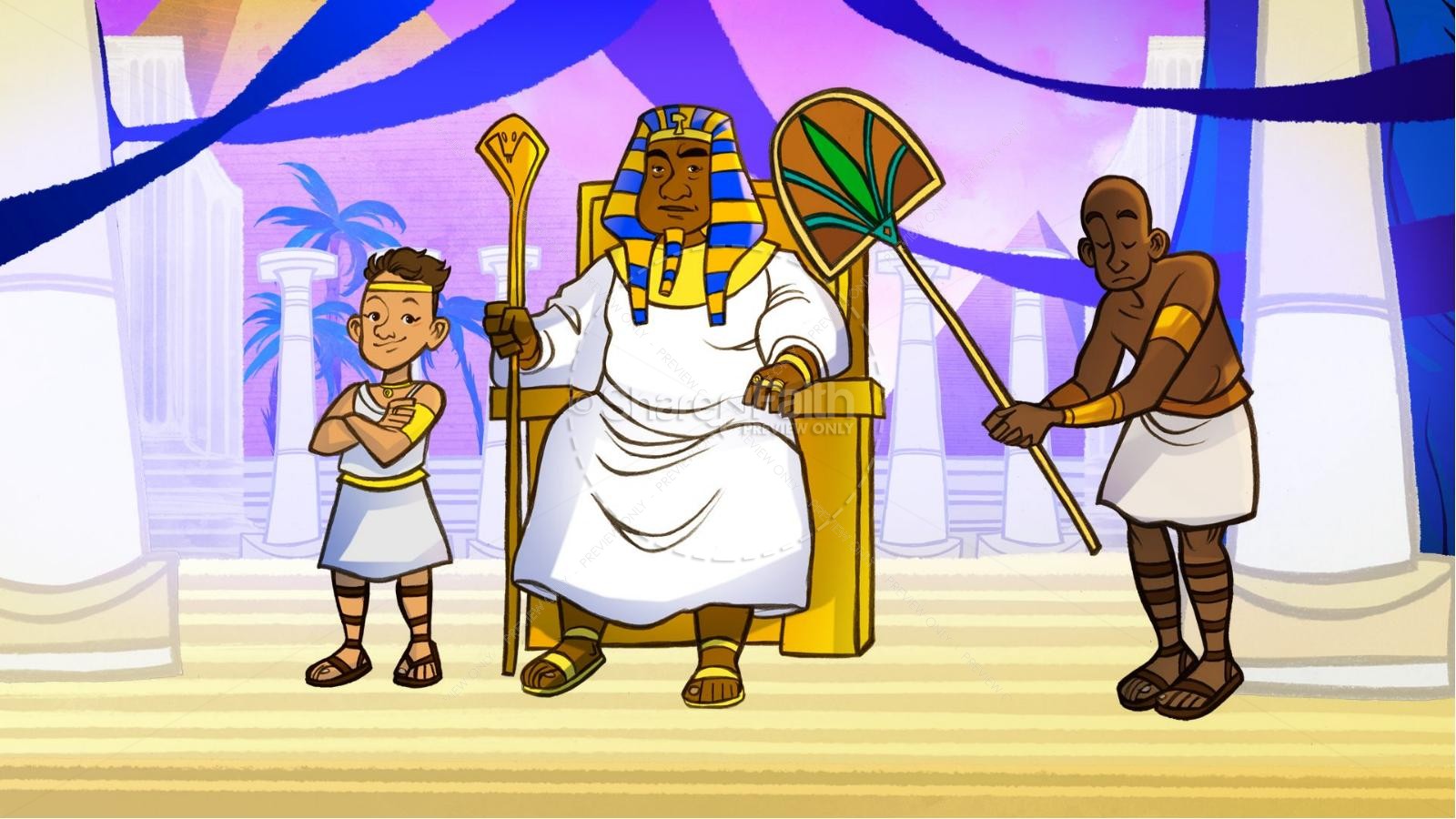 Exodus 2 Moses Escapes From Egypt Kids Bible Story Thumbnail 2