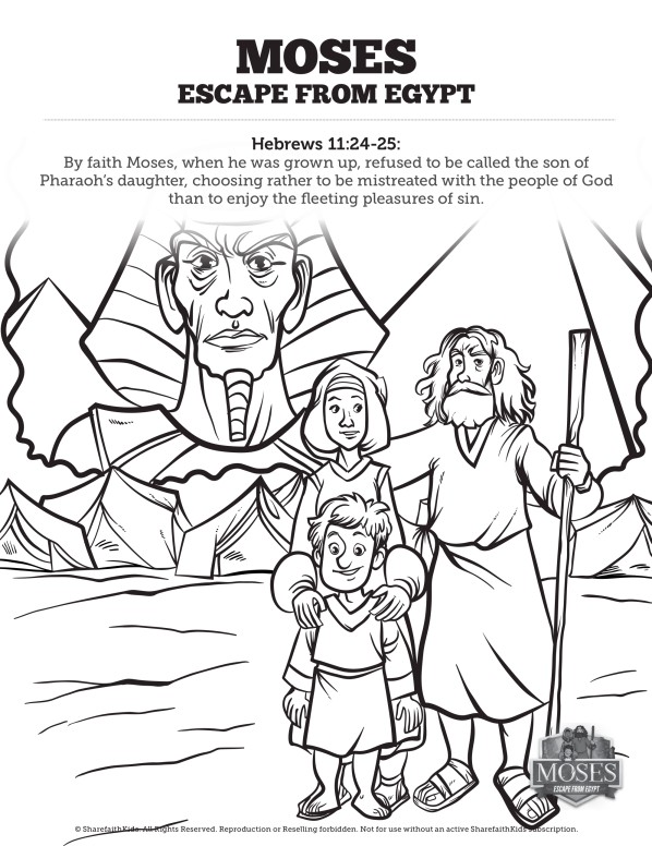 Coloring Pages Exodus