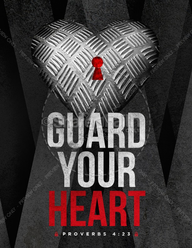 Guard Your Heart Church Flyer Thumbnail Showcase
