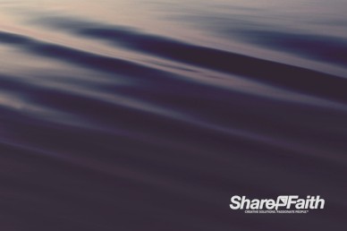 Rippling Waves Church Motion Background