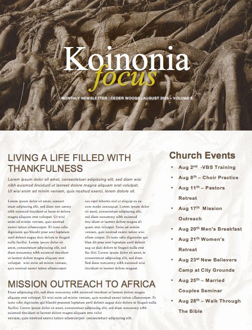Rooted Parable Of The Sower Church Newsletter