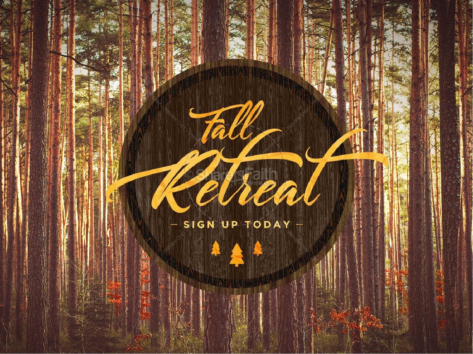 Fall Retreat Church PowerPoint