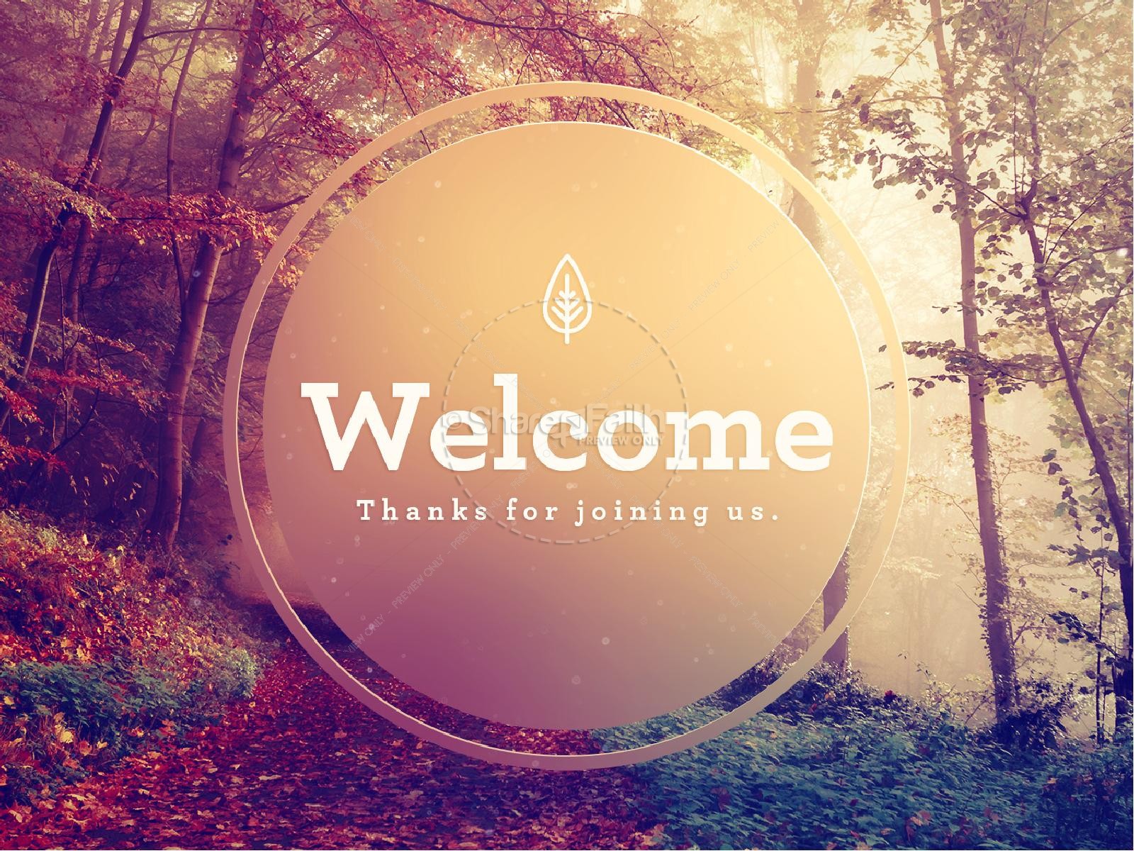 Happy First Day Of Fall PowerPoint Template Thumbnail 2
