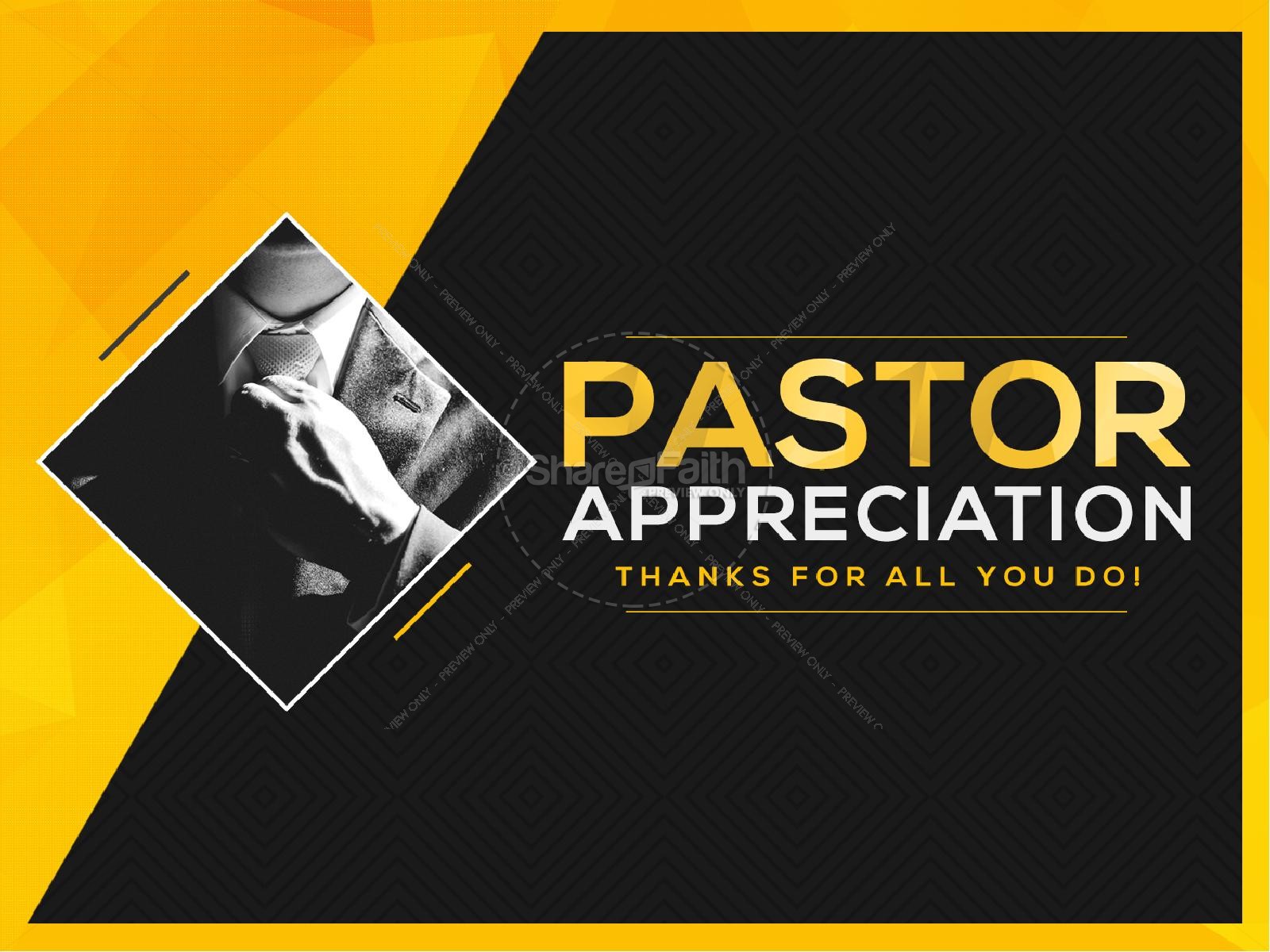 Pastor Appreciation Sermon PowerPoint | slide 1