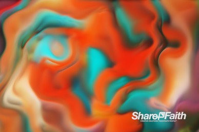 Paint Swirl Abstract Background Video