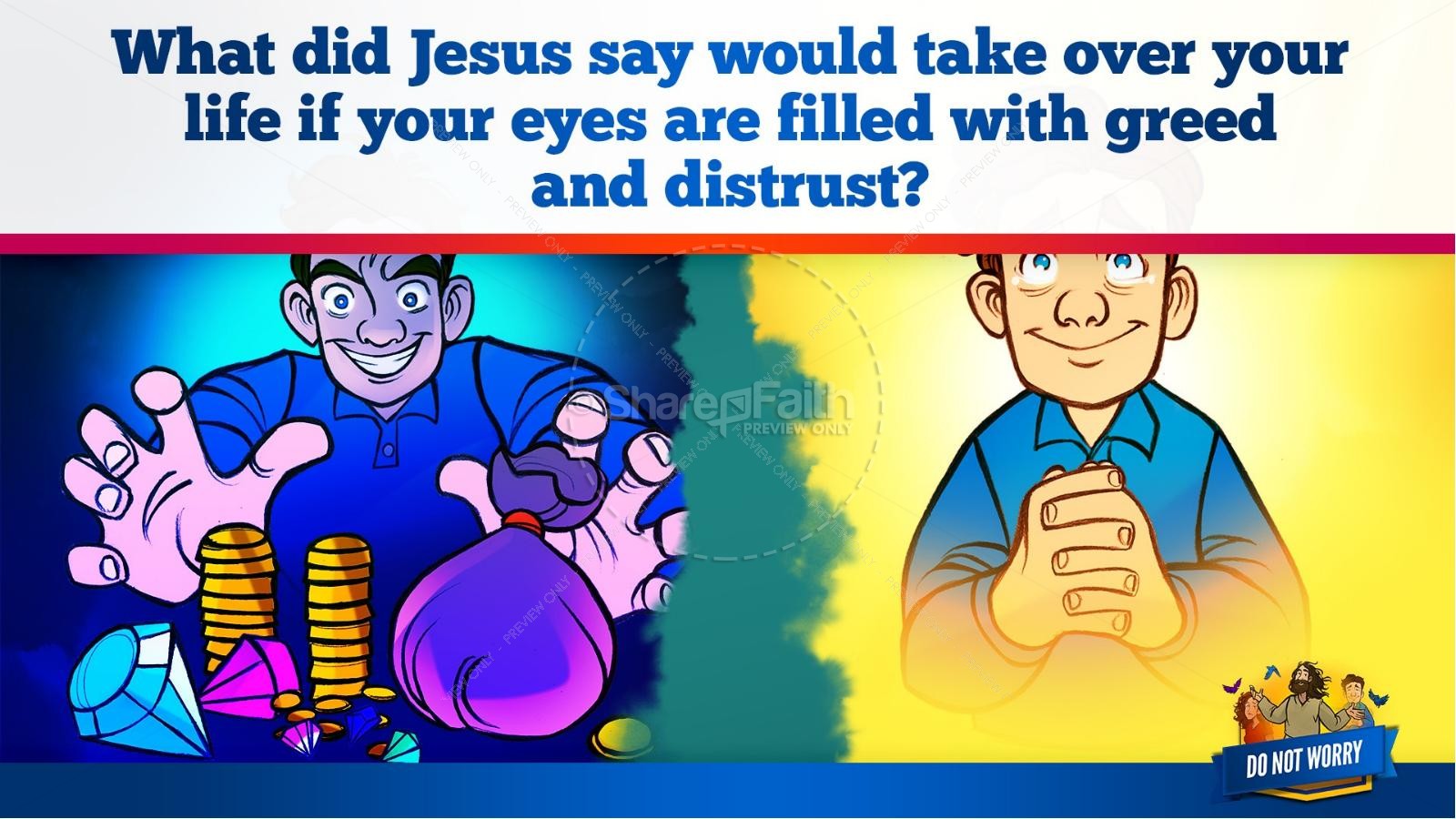 Matthew 6 Do Not Worry Kids Bible Story Thumbnail 19