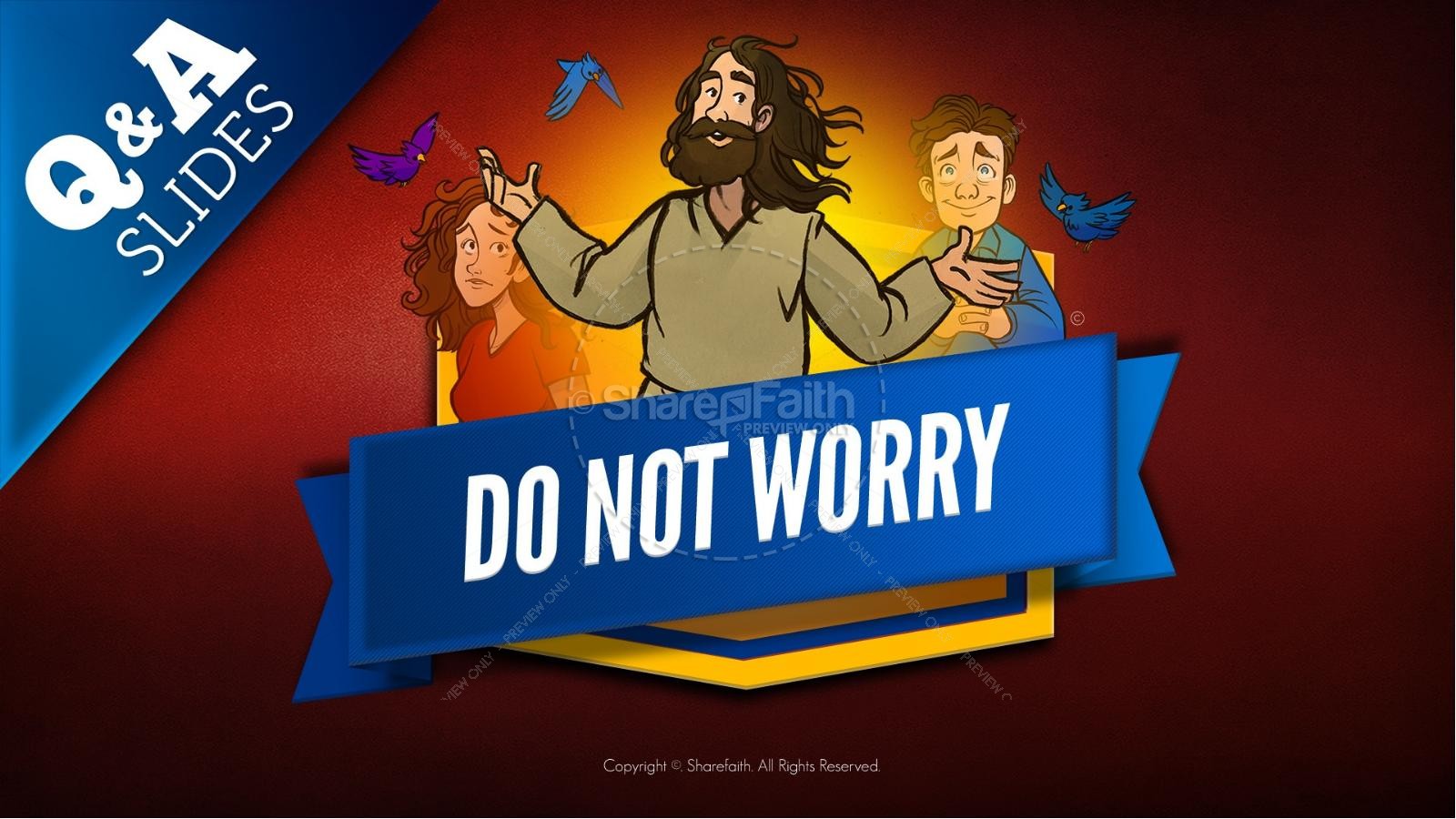 Matthew 6 Do Not Worry Kids Bible Story Thumbnail 9