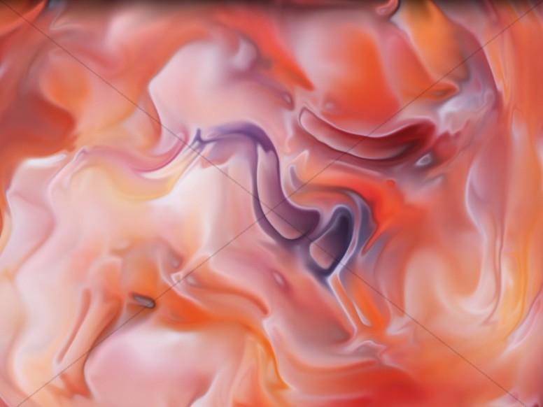 Pink Paint Swirl Abstract Worship Background