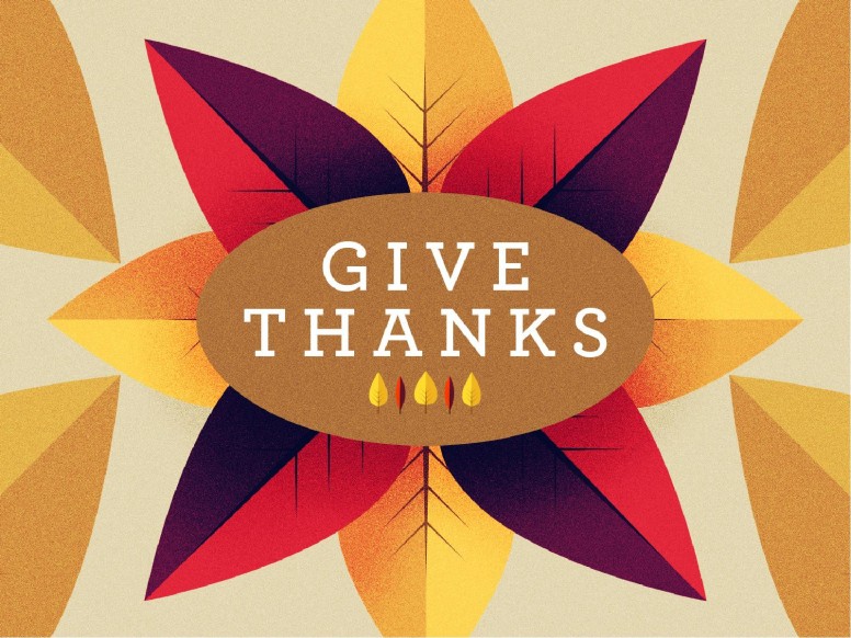 Give Thanks Message Thanksgiving PowerPoint