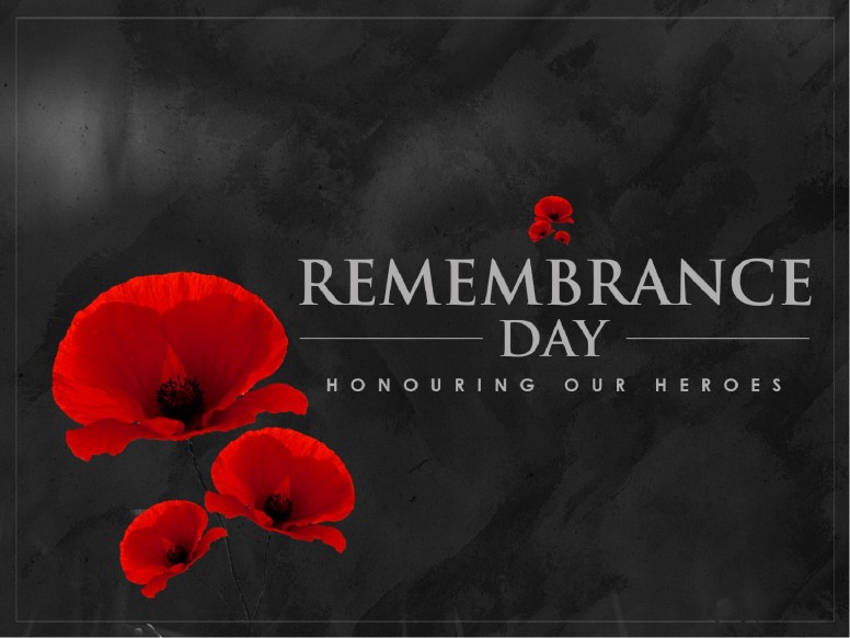 Remembrance Day Church PowerPoint Template