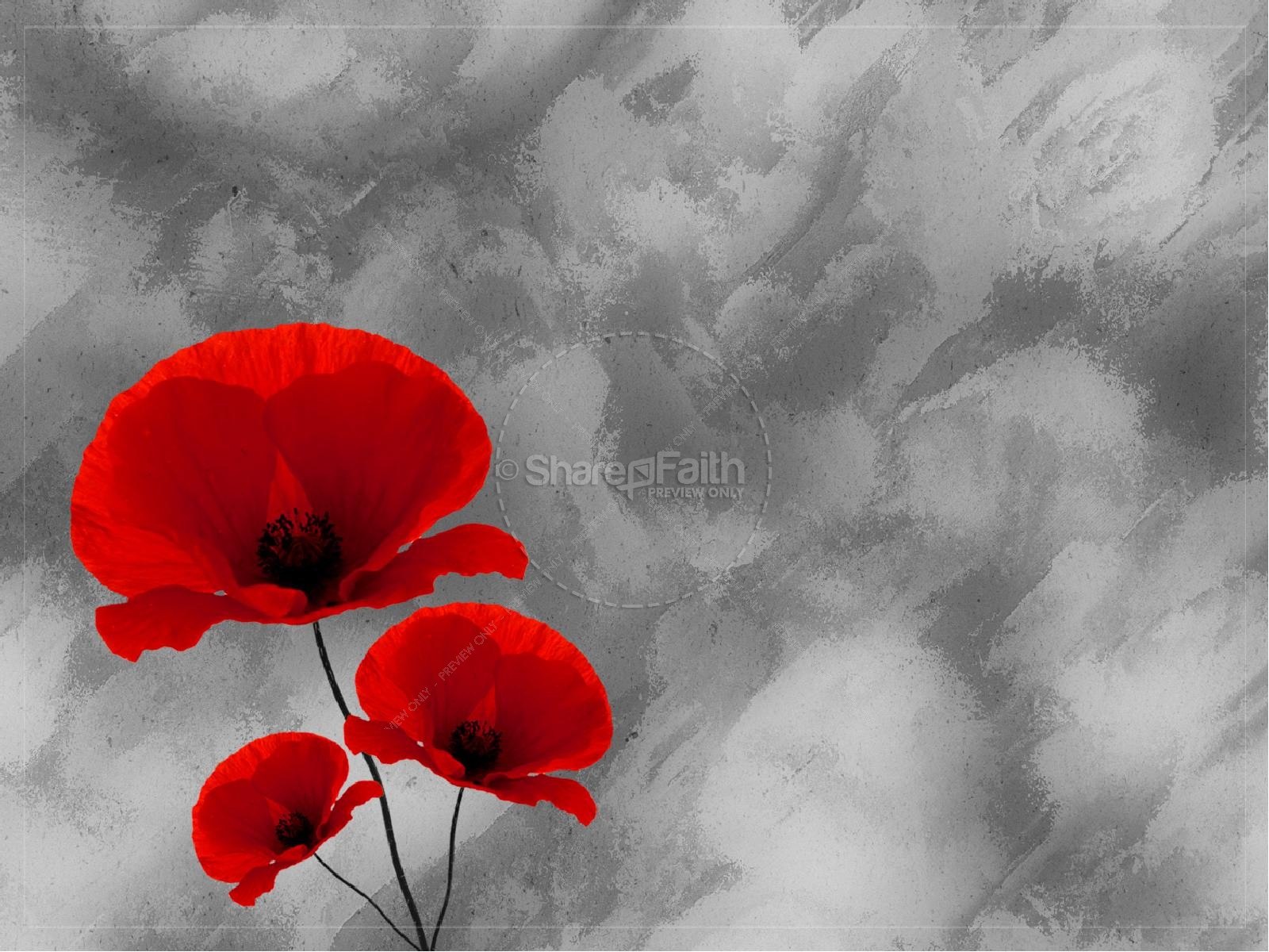 ShareFaith Media » Remembrance Day Church PowerPoint Template – ShareFaith Media