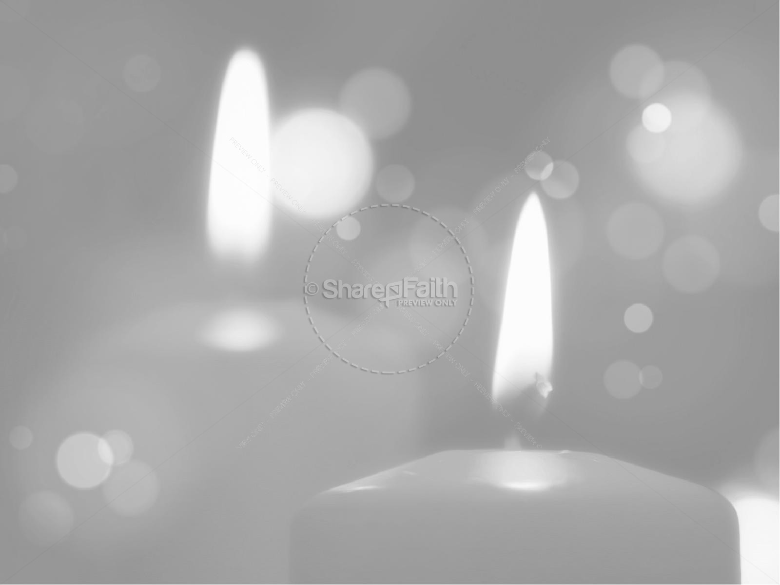 Christmas Eve Candlelight Service PowerPoint Thumbnail 11